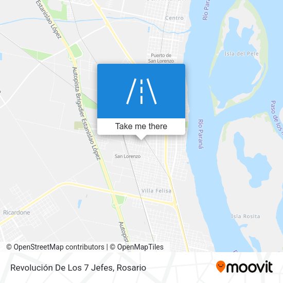 Mapa de Revolución De Los 7 Jefes