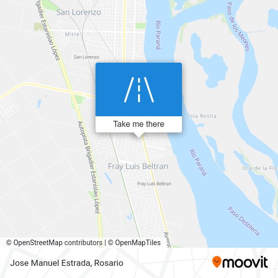 Mapa de Jose Manuel Estrada