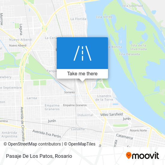 Mapa de Pasaje De Los Patos