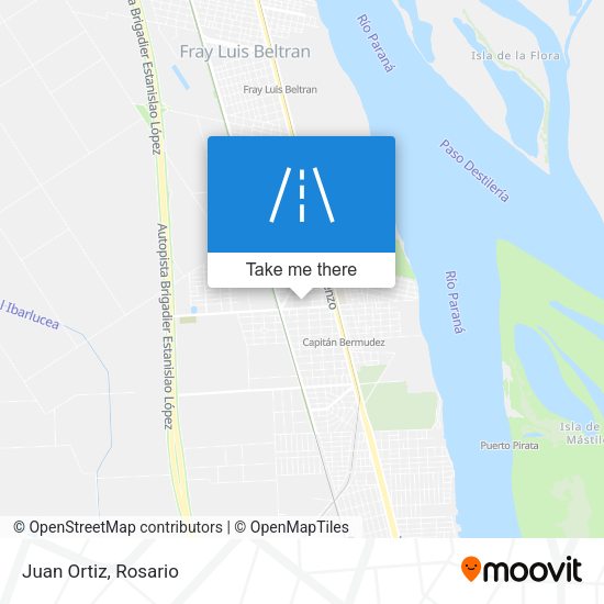 Mapa de Juan Ortiz