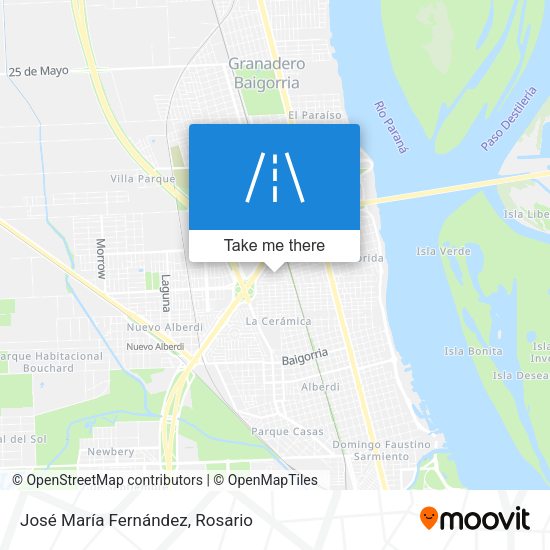 José María Fernández map