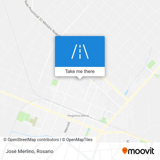 Mapa de José Merlino