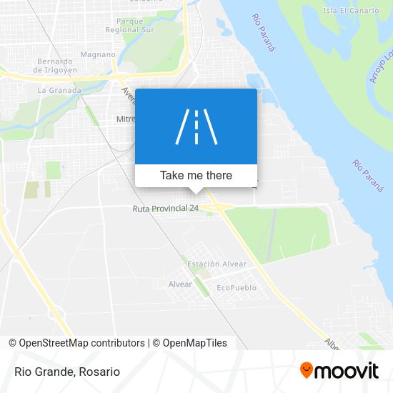 Mapa de Rio Grande
