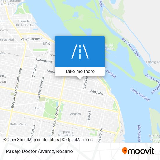 Pasaje Doctor Álvarez map