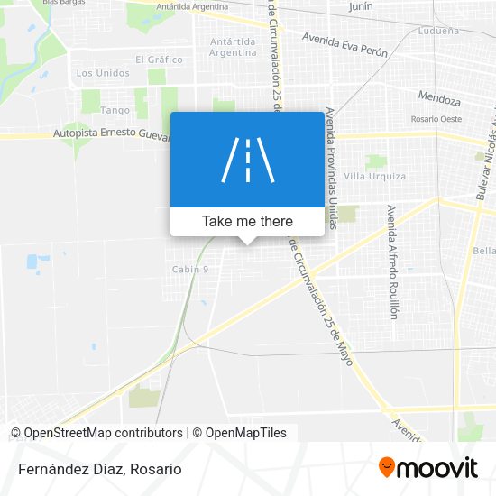 Fernández Díaz map