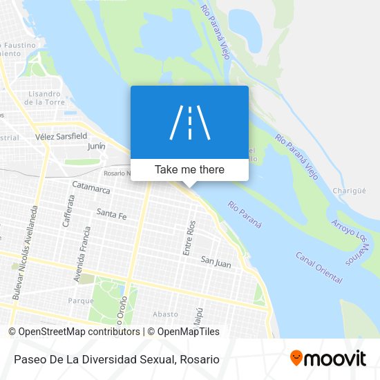 Paseo De La Diversidad Sexual map