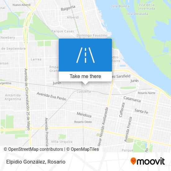 Elpidio González map