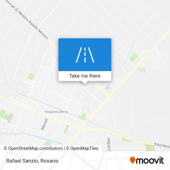 Mapa de Rafael Sanzio