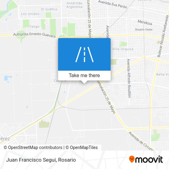 Mapa de Juan Francisco Seguí