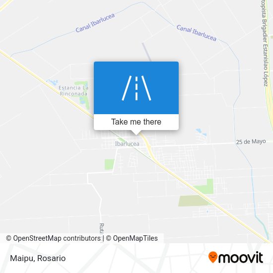 Mapa de Maipu