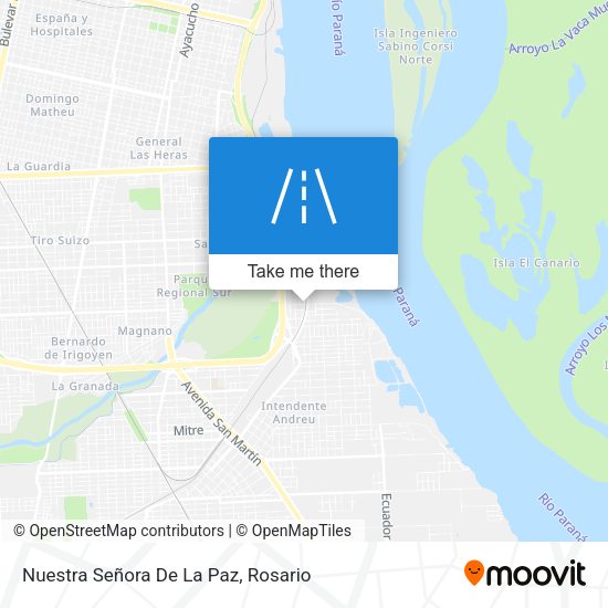 Mapa de Nuestra Señora De La Paz