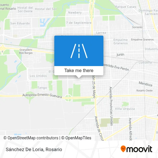 Sánchez De Loria map