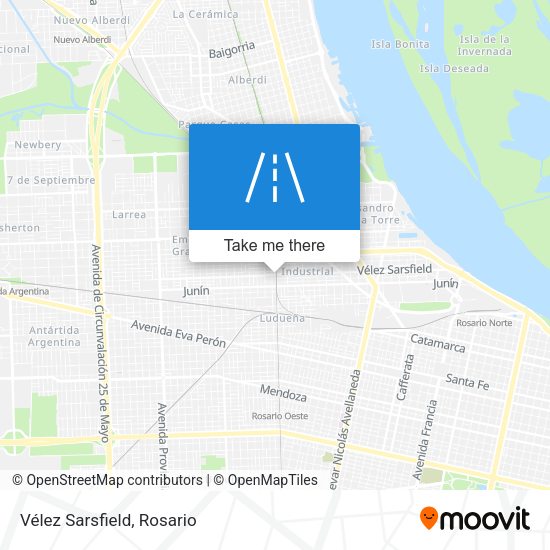Mapa de Vélez Sarsfield