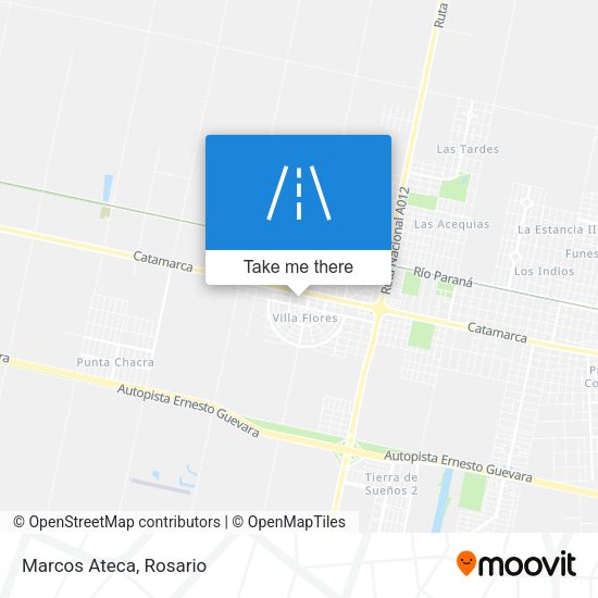 Mapa de Marcos Ateca