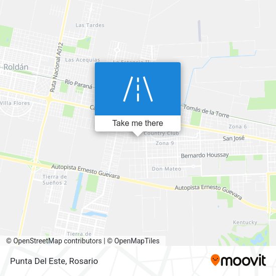 Mapa de Punta Del Este