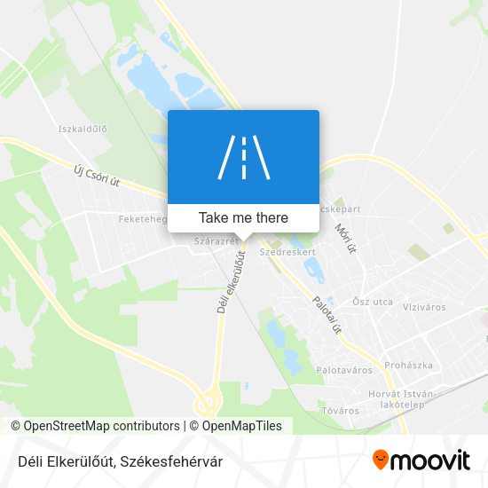 Déli Elkerülőút map