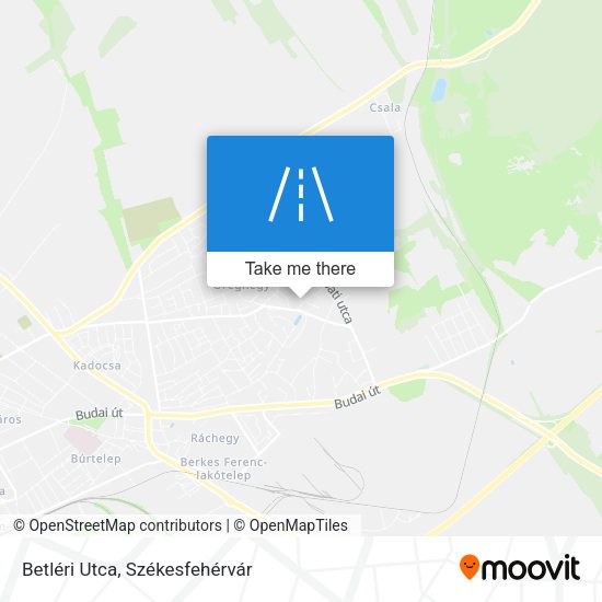 Betléri Utca map