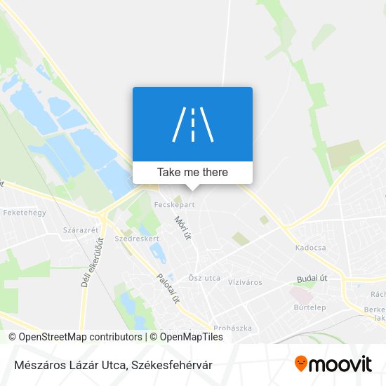 Mészáros Lázár Utca map