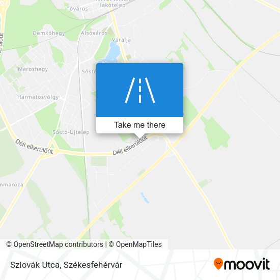 Szlovák Utca map