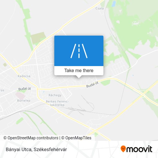 Bányai Utca map