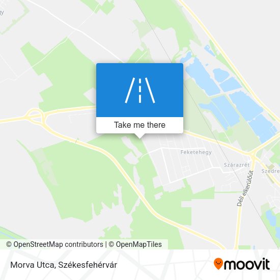 Morva Utca map