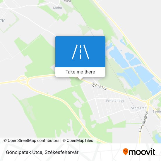 Göncipatak Utca map