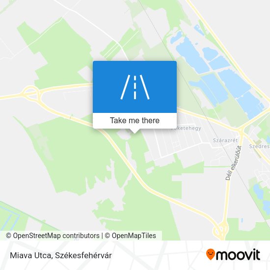 Miava Utca map