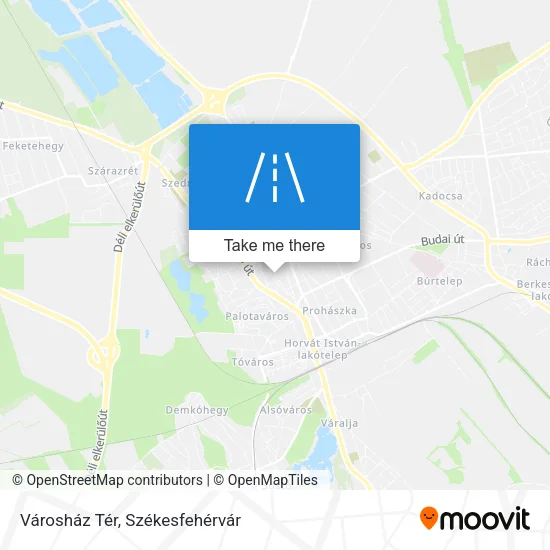 Városház Tér map