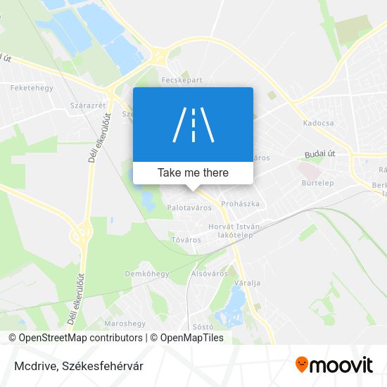Mcdrive map