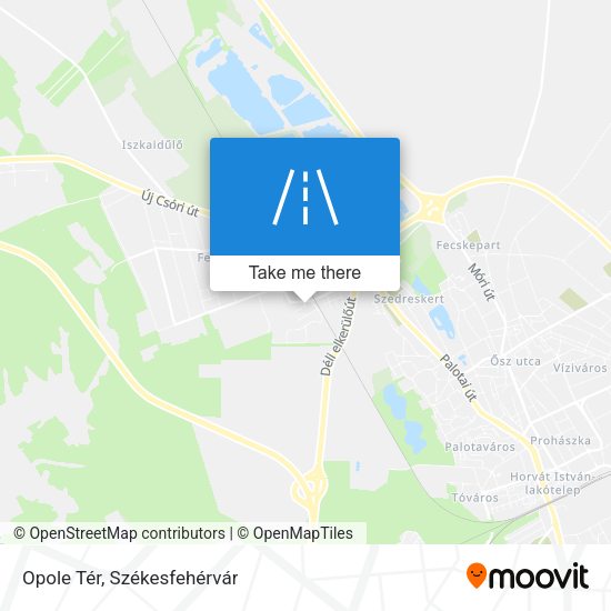 Opole Tér map