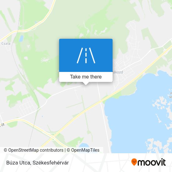 Búza Utca map