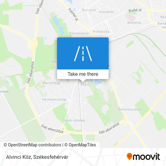Alvinci Köz map