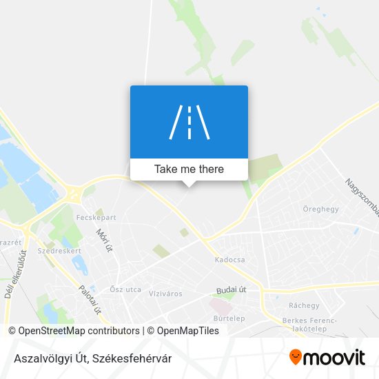 Aszalvölgyi Út map