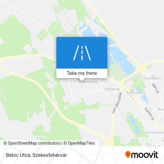 Bébic Utca map