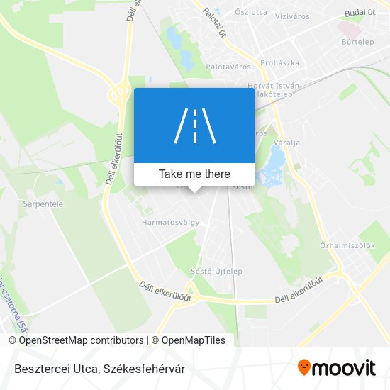 Besztercei Utca map
