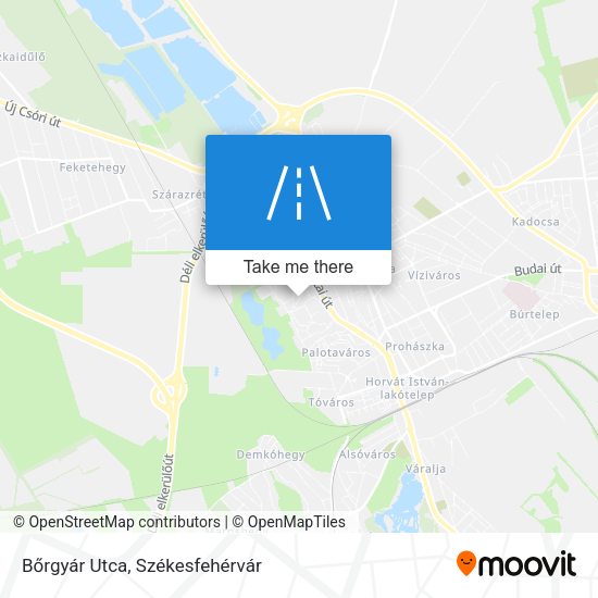 Bőrgyár Utca map