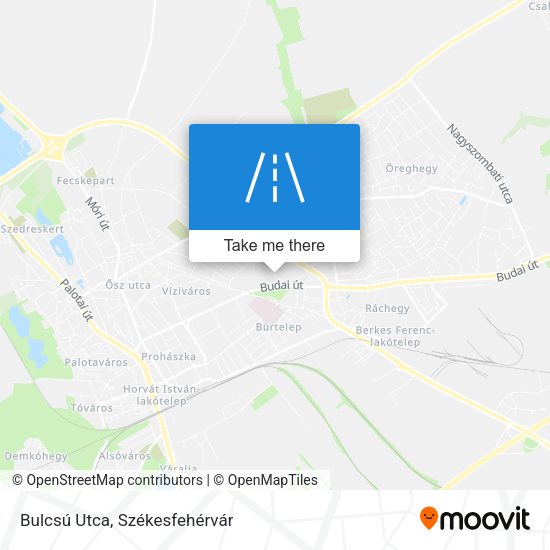 Bulcsú Utca map