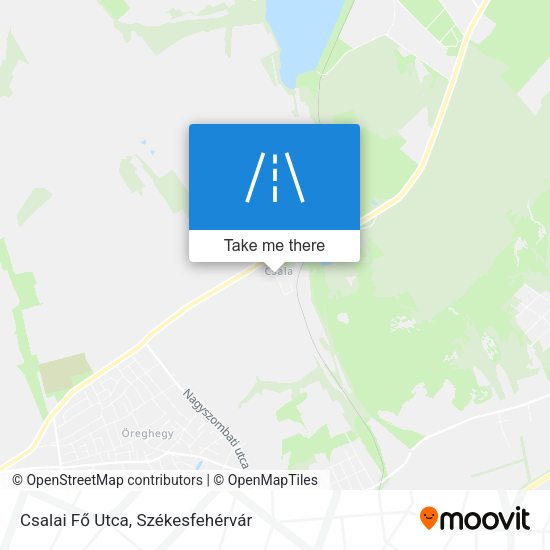 Csalai Fő Utca map