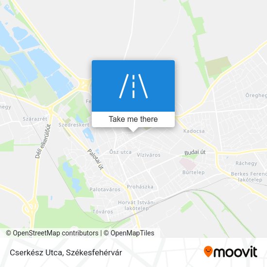 Cserkész Utca map