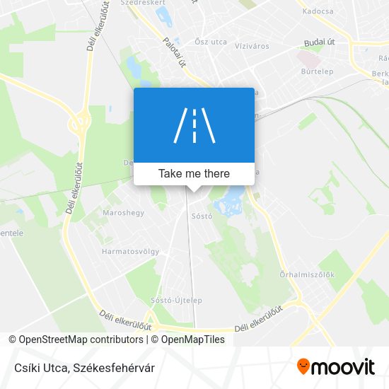 Csíki Utca map