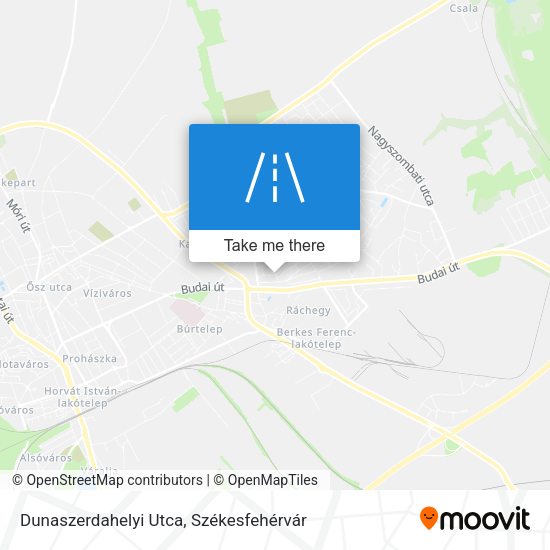 Dunaszerdahelyi Utca map