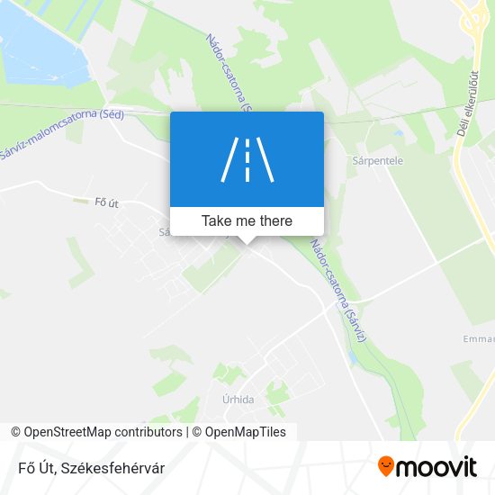 Fő Út map