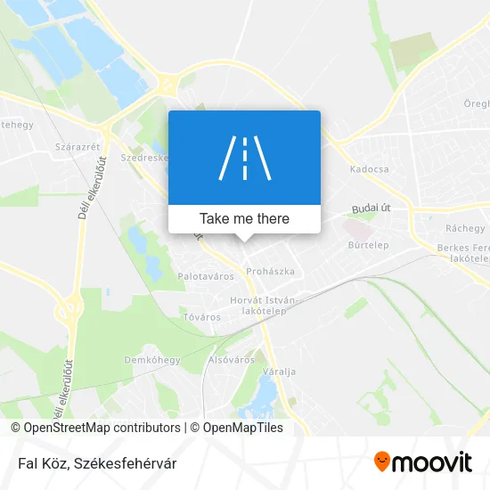 Fal Köz map