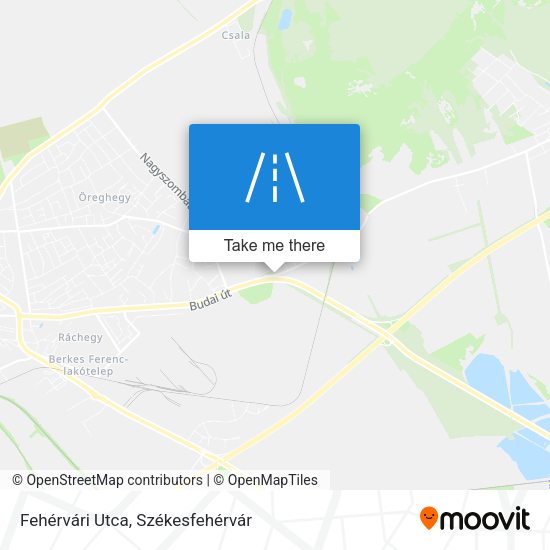 Fehérvári Utca map
