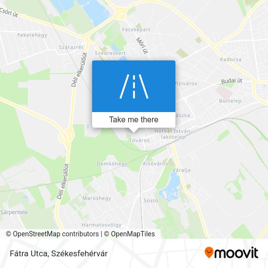 Fátra Utca map