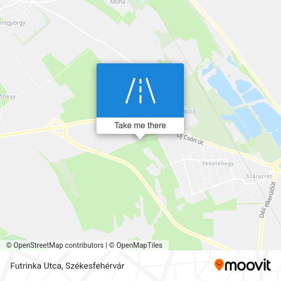 Futrinka Utca map