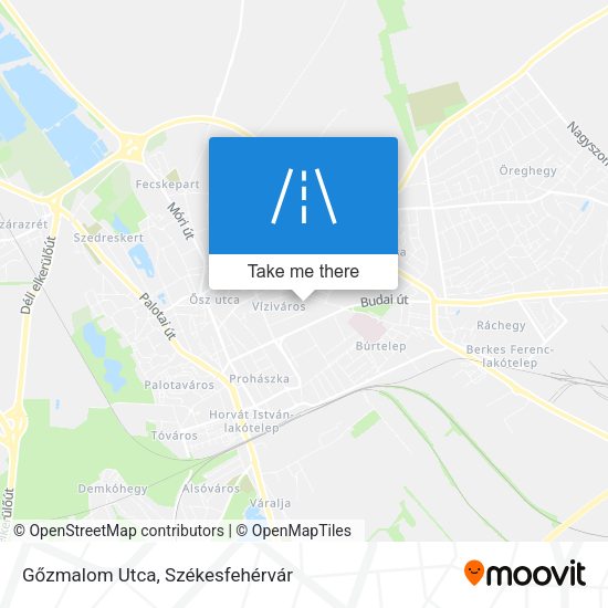 Gőzmalom Utca map