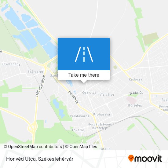 Honvéd Utca map