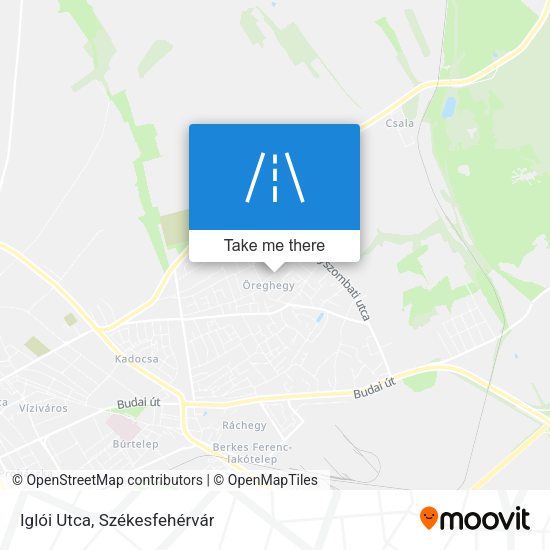 Iglói Utca map