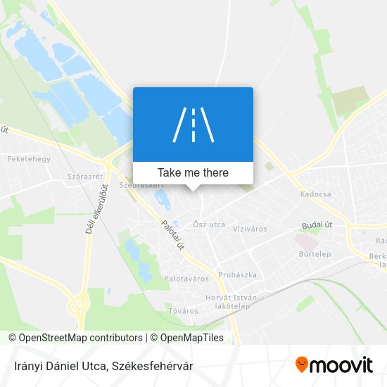 Irányi Dániel Utca map